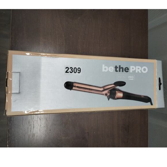 NEW InfinitiPro by Conair 1 1/2" Rose Gold Titanium Curling Iron CD252N - Picture 2 of 5